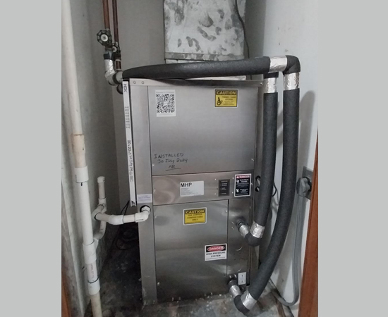 High-Efficiency Geothermal Pool Heating